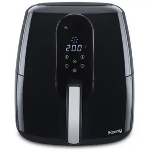 H.Koenig FRY820 friteuse Enkel 5,5 l 1800 W Heteluchtfriteuse Zwart pas cher