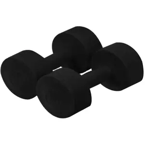 SPORTIFRANCE Paire d'haltère ciment Sporti France - noir - 4 kg pas cher