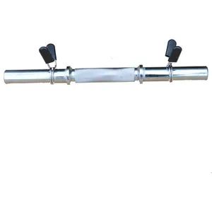 SPORTIFRANCE Barre d'haltères 2 kg + 2 stop disques Sporti France - argent - TU pas cher