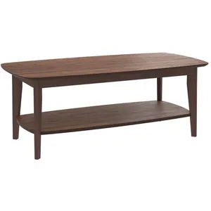 Tables basses - Rendez-Vous Déco - Table basse rectangulaire en bois foncé pas cher