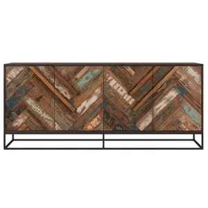 Buffet Krabi en bois - RENDEZ VOUS DECO - Buffet bas - Porte(s) et tir...Vendu parcdiscount