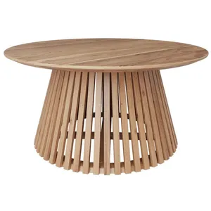 RENDEZ VOUS DECO Table basse Képès bois clair D80 cmVendu parcdiscount