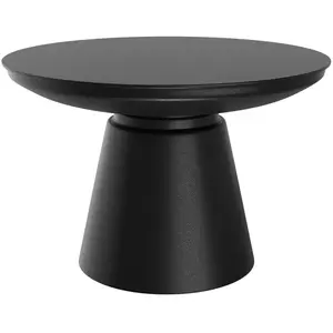 RENDEZ VOUS DECO Table basse Gomez en métal noir D60 cm pas cher