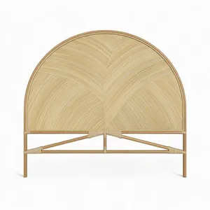 RENDEZ VOUS DECO Tête de lit Beigia en rotin 140 cm pas cher