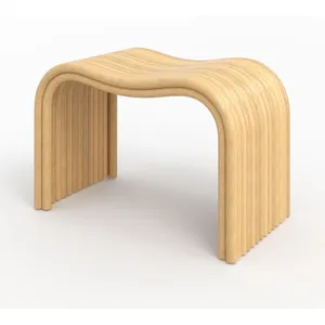 Tabouret en rotin naturel 68 cm - Wave - Rendez-Vous Déco pas cher