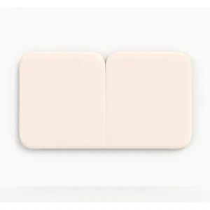 Tête de lit en tissu blanc 160 cm - Etna - Rendez-Vous Déco pas cher