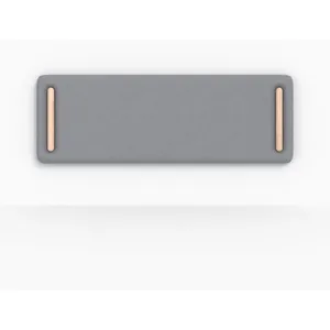 Tête de lit en tissu gris 160 cm - Katia - Rendez-Vous Déco pas cher