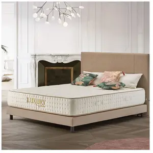 NATURALEX Matelas Luxury 180x200 cm - Mousse mémoire HR - Ergonomique - 7 Zones de Confort - Respirant - Réversible - Très épais 30 cm pas cher