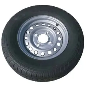 Roue 14 185R14C Complète 4 Trous 130 Déport 20   Remorque