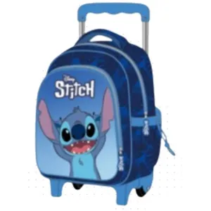 NPZ Sac à dos Trolley Stitch Disney bleu - Qualité supérieure - 31 cm ...
