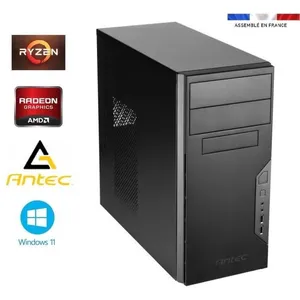 PC Bureau Ryzen 7 5700G - Radeon Vega 8 - 16GO RAM - SSD 1To + HDD 2To... pas cher