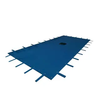 TERRE JARDIN Bâche piscine rectangulaire Pour piscine 12 x 6 pas cher
