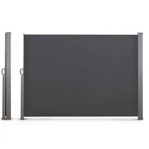 Paravent extérieur rétractable TERRE JARDIN - 1,6 x 2,5 m - Gris - Toi... pas cher