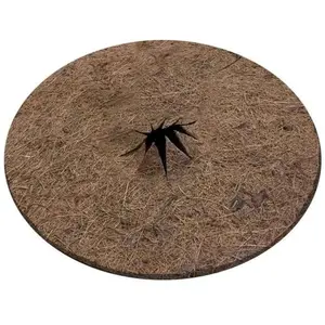 TERRE JARDIN Lot de 2 disques de paillage coco fibres naturelles 30 cmVendu parcdiscount