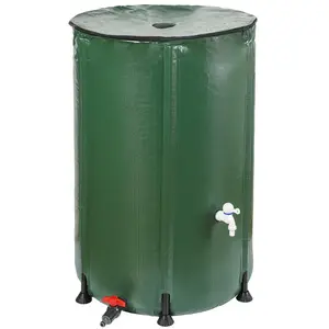 Réservoir récupérateur d'eau de pluie pliable - TERRE JARDIN - 500 Lit...