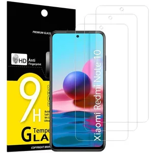 MYLS Lot de 3 Verre Trempé pour Xiaomi Redmi Note 10 Note 10 5G Xiaomi...