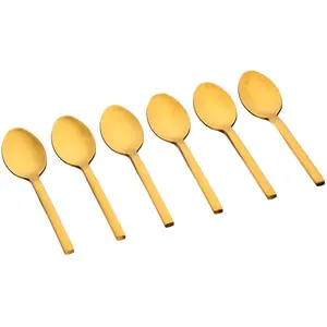 Comparateur de prix : Coffret 6 Petites Cuillères Emund - Gold