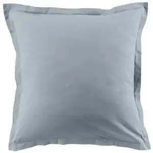 Lot de 2 taies 63x63cm 100% coton 57fils blue polaire pas cher