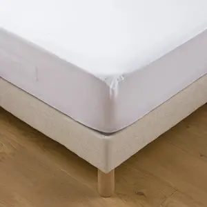 Protège matelas bouclette imperméable 140x190 cm pas cher