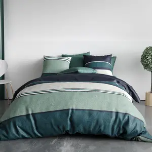 Parure housse de couette 3pcs 260x240cm 100% coton 57 fils antika pas cher