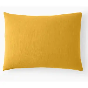 Taie d’oreiller 50x70 cm Gaze de Coton Safran pas cher
