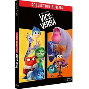 DISNEY/PIXAR Coffret Vice-Versa 1 & 2 Blu-ray pas cher