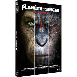 Coffret La Planète des Singes La Trilogie DVD pas cher