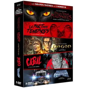 ESC EDITIONS Coffret Les Grands maîtres de l'horreur DVDVendu parfnac-be