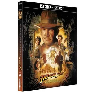 Paramount Indiana Jones et le royaume du crâne de cristal Blu-ray 4K Ultra HD pas cher