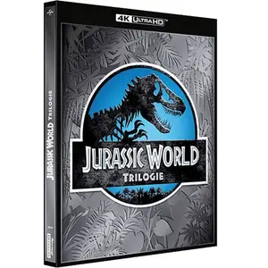 Coffret Blu-Ray - Jurassic World - Trilogie - Inclut 3 films - Langue audio: Français - Tous publics