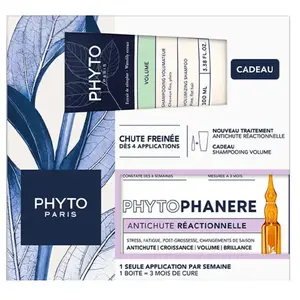 Phyto Phytophanere Coffret Traitement + Shampooing Volume 100ml offert pas cher