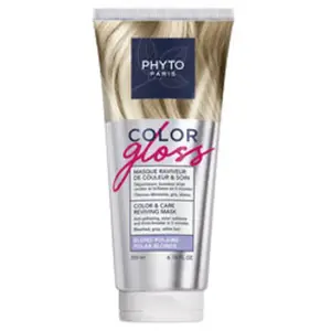 Phyto Color Gloss Masque Raviveur de Couleur et Soin Blond polaire 200ml pas cher