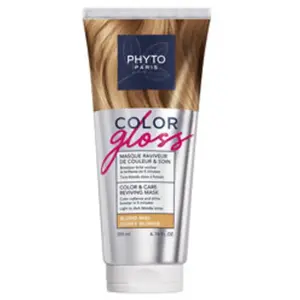 Phyto Color Gloss Masque Raviveur de Couleur et Soin Blond miel 200ml pas cher