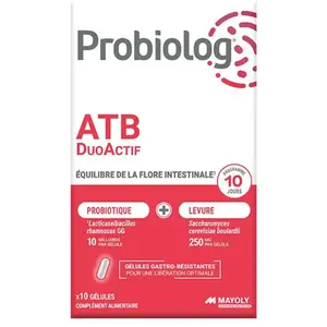 Probiolog® Atb duo actif 10 gélulesVendu paratida-sante-discount-fr