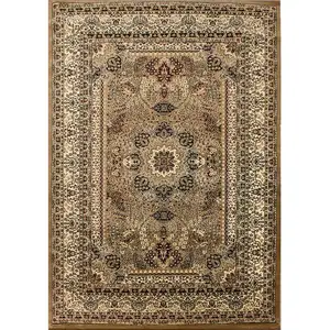 Tapis dOrient AZAD Beige 120 x 170 cm pas cher