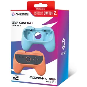 Pack de poignées compatible avec Nintendo Switch 2 - Oniverse - Kit de...