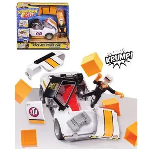 Bandai Figurine De Cascadeur Race Ace Avec Voiture De Cascade pas cher