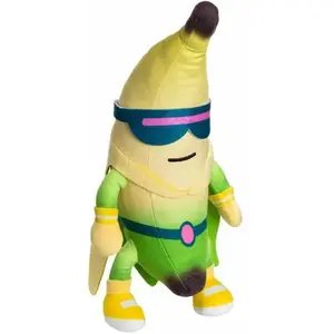 Grande peluche - BANDAI - Stumble Guys - Super Banana - 30 cm pas cher