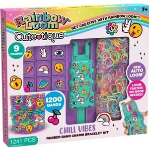 Bandai Coffret Cute Tique Rainbow Loom pas cher