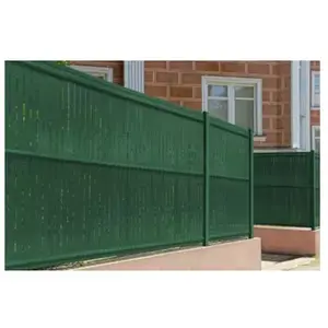Piquet - poteau - accessoires cloture Casanoov kit lamelles occultantes pvc 4m cinto h.190cm vert pas cher