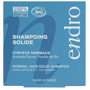 Endro Shampoing Solide Cheveux Normaux 85g pas cher