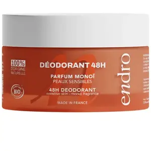Endro Déodorant Baume 48H Parfum Monoï 50ml pas cher