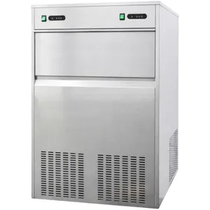 Machine à glaçons creux professionnelle - 120 kg/24h - Réserve 55 kg -... pas cher