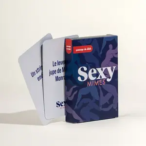 Jeu de cartes Sexy Mimes Passage du Désir pas cher