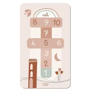 Tapis de jeu Marelle Paloma pas cher