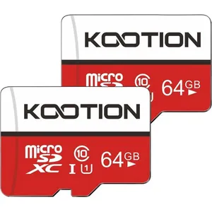 Carte Micro SD 64 Go Lot de 2 Carte Mémoire UHS-I Vitesse jusquà 90 m/... pas cher