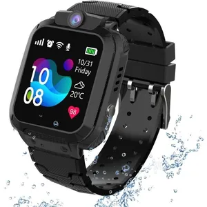 Montre Intelligente pour Enfants Étanche - Kids Smart Watch GPS Tracke... pas cher