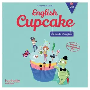 ISBN Hachette Education English Cupcake Anglais Cm - (1cd Audio) pas cher