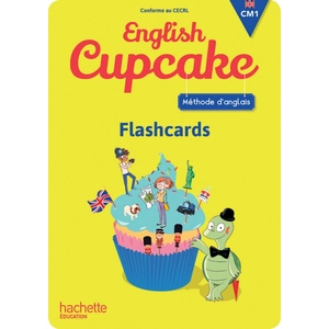 ISBN Hachette Education Anglais CM1 - Collection English Cupcake - Flashcards pas cher