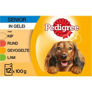 12x100g Senior Pedigree nourriture humide pour chien pas cher